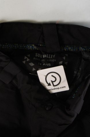 Pantaloni pentru copii pentru sporturi de iarnă Sun Valley, Mărime 13-14y/ 164-168 cm, Culoare Negru, Preț 52,99 Lei