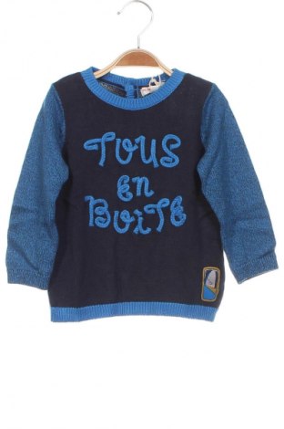 Kinderpullover Du Pareil Au Meme, Größe 12-18m/ 80-86 cm, Farbe Blau, Preis € 5,99