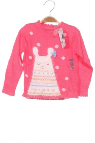 Kinderpullover Grain De Ble, Größe 12-18m/ 80-86 cm, Farbe Rosa, Preis 5,99 €