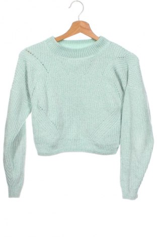 Pulover pentru copii H&M, Mărime 12-13y/ 158-164 cm, Culoare Verde, Preț 28,99 Lei