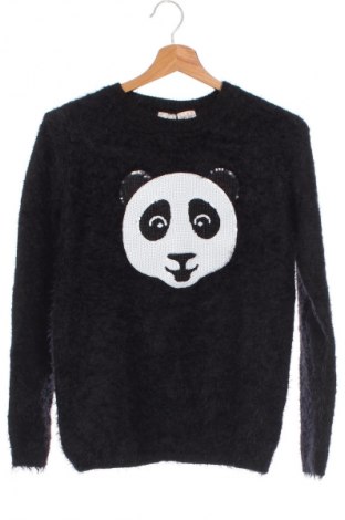 Детски пуловер Manguun, Размер 15-18y/ 170-176 см, Цвят Черен, Цена 8,16 лв.