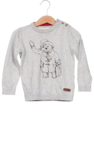 Детски пуловер Marks & Spencer, Размер 18-24m/ 86-98 см, Цвят Сив, Цена 13,88 лв.