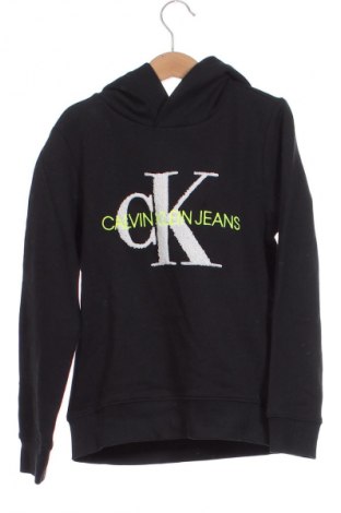 Gyerek sweatshirt Calvin Klein Jeans, Méret 7-8y / 128-134 cm, Szín Fekete, Ár 10 275 Ft