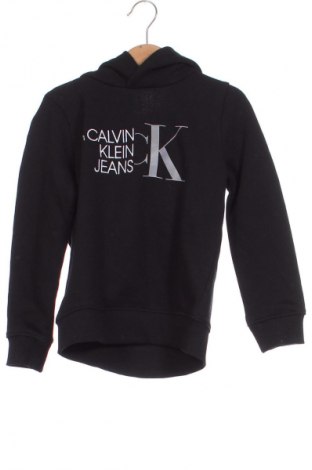 Kinder Sweatshirts Calvin Klein Jeans, Größe 5-6y/ 116-122 cm, Farbe Schwarz, Preis 27,84 €