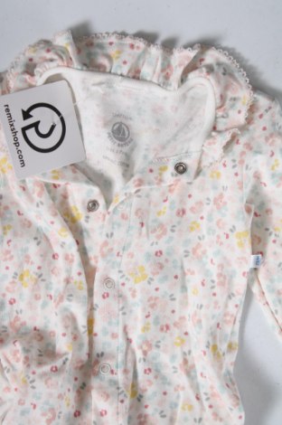 Детско боди Petit Bateau, Размер 6-9m/ 68-74 см, Цвят Бял, Цена 11,99 лв.