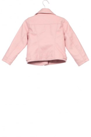 Kinder Lederjacke Reserved, Größe 2-3y/ 98-104 cm, Farbe Rosa, Preis € 10,99