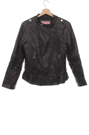 Kinder Lederjacke Urban Republic, Größe 15-18y/ 170-176 cm, Farbe Braun, Preis 14,99 €