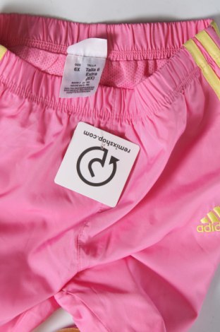 Kinder Sporthose Adidas, Größe 6-7y/ 122-128 cm, Farbe Rosa, Preis € 11,23