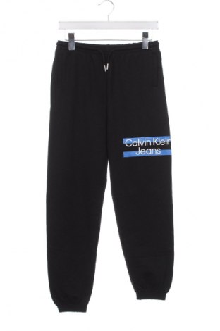 Pantaloni de trening, pentru copii Calvin Klein Jeans, Mărime 11-12y/ 152-158 cm, Culoare Negru, Preț 125,26 Lei