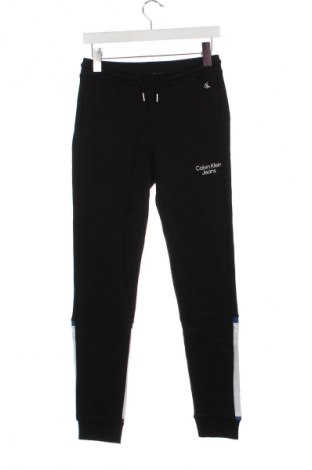 Pantaloni de trening, pentru copii Calvin Klein Jeans, Mărime 13-14y/ 164-168 cm, Culoare Negru, Preț 155,99 Lei