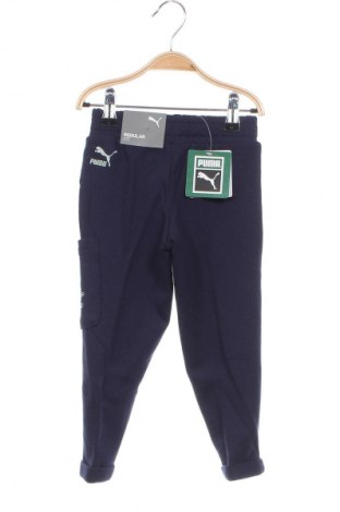 Pantaloni de trening, pentru copii PUMA, Mărime 2-3y/ 98-104 cm, Culoare Albastru, Preț 83,16 Lei