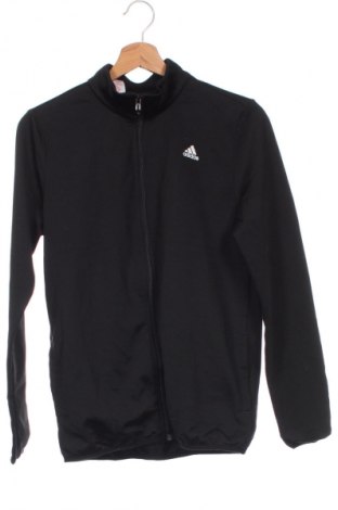 Παιδικό αθλητικό πάνω φόρμα Adidas, Μέγεθος 12-13y/ 158-164 εκ., Χρώμα Μαύρο, Τιμή 22,27 €