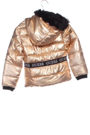 Kinderjacke Guess, Größe 5-6y/ 116-122 cm, Farbe Golden, Preis € 73,79