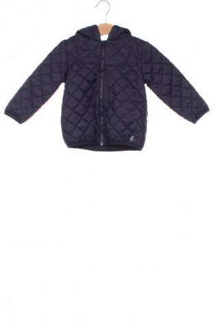 Παιδικό μπουφάν Petit Bateau, Μέγεθος 18-24m/ 86-98 εκ., Χρώμα Μπλέ, Τιμή 39,20 €