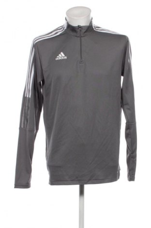 Herren Shirt Adidas, Größe L, Farbe Grau, Preis 18,93 €