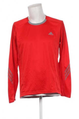 Bluză de bărbați Adidas, Mărime L, Culoare Roșu, Preț 100,66 Lei