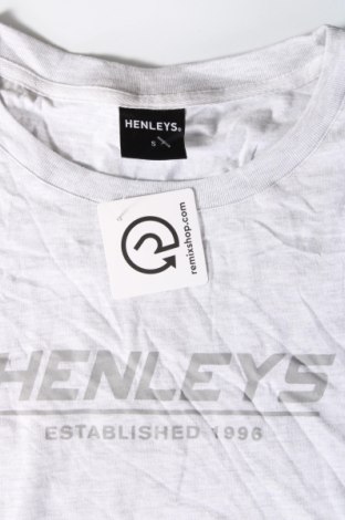 Ανδρική μπλούζα Henleys, Μέγεθος S, Χρώμα Γκρί, Τιμή 3,29 €