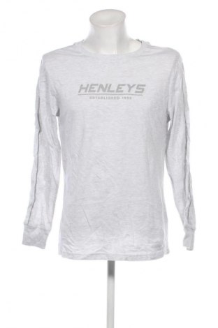 Мъжка блуза Henleys, Размер S, Цвят Сив, Цена 4,29 лв.