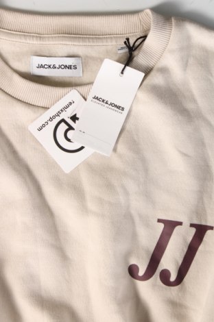 Ανδρική μπλούζα Jack & Jones, Μέγεθος L, Χρώμα  Μπέζ, Τιμή 25,26 €