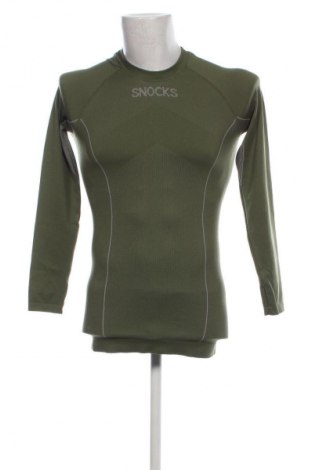 Мъжка блуза Snocks, Размер L, Цвят Зелен, Цена 19,08 лв.