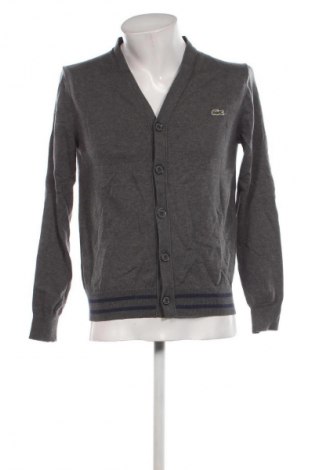 Herren Strickjacke Lacoste, Größe S, Farbe Grau, Preis 40,08 €