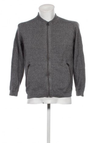 Herren Strickjacke Tom Tailor, Größe L, Farbe Grau, Preis 15,49 €