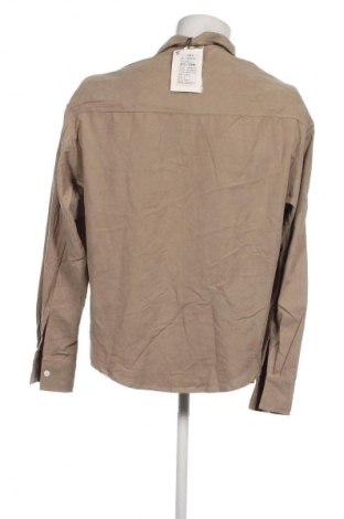 Herrenhemd, Größe M, Farbe Beige, Preis € 3,99