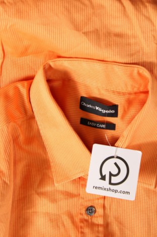 Herrenhemd Charles Vogele, Größe XL, Farbe Orange, Preis € 10,49