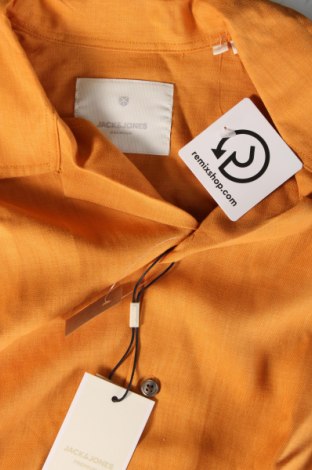 Herrenhemd Jack & Jones, Größe L, Farbe Orange, Preis € 8,99