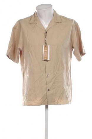 Herrenhemd Jack & Jones, Größe L, Farbe Beige, Preis € 8,99