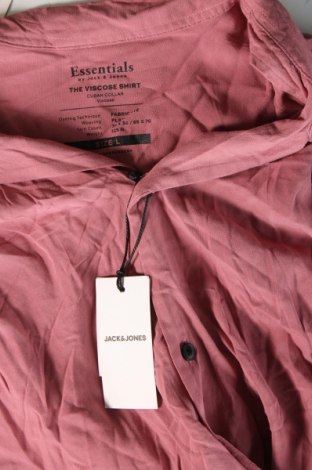 Herrenhemd Jack & Jones, Größe L, Farbe Rosa, Preis € 12,99