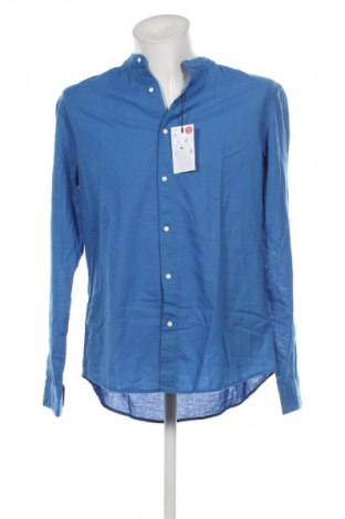 Ανδρικό πουκάμισο Lefties, Μέγεθος L, Χρώμα Μπλέ, Τιμή 23,71 €