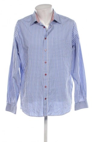 Ανδρικό πουκάμισο Morgan, Μέγεθος L, Χρώμα Μπλέ, Τιμή 46,65 €
