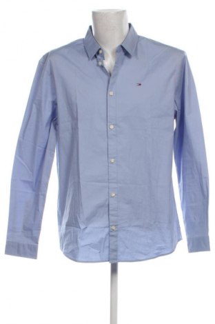 Мъжка риза Tommy Jeans, Размер XXL, Цвят Син, Цена 119,00 лв.