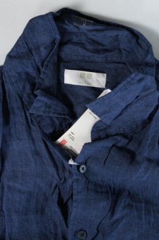 Herrenhemd Uniqlo, Größe L, Farbe Blau, Preis € 24,49