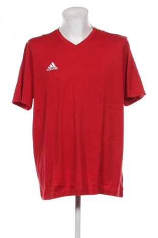 Tricou de bărbați Adidas, Mărime XXL, Culoare Roșu, Preț 173,36 Lei