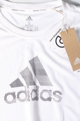 Herren T-Shirt Adidas, Größe S, Farbe Weiß, Preis € 17,79