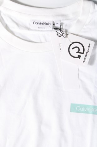 Ανδρικό t-shirt Calvin Klein, Μέγεθος 3XL, Χρώμα Λευκό, Τιμή 39,69 €