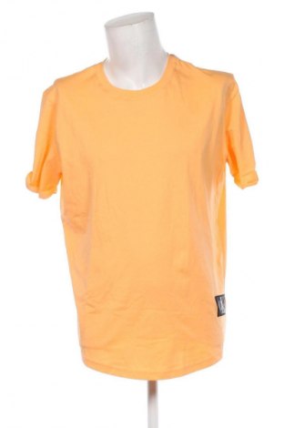 Męski T-shirt Calvin Klein Jeans, Rozmiar XL, Kolor Pomarańczowy, Cena 130,99 zł