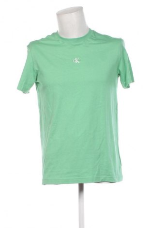 Męski T-shirt Calvin Klein Jeans, Rozmiar L, Kolor Zielony, Cena 217,99 zł