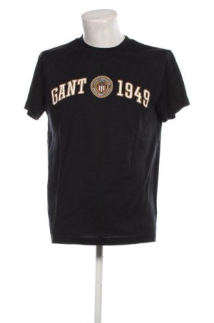 Ανδρικό t-shirt Gant, Μέγεθος M, Χρώμα Μαύρο, Τιμή 31,54 €