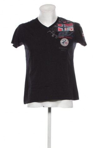 Tricou de bărbați Geographical Norway, Mărime M, Culoare Negru, Preț 201,31 Lei