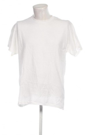 Мъжка тениска Gildan, Размер L, Цвят Бял, Цена 13,65 лв.