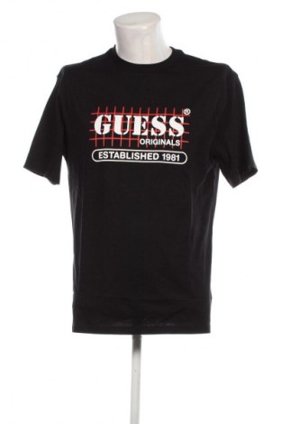 Ανδρικό t-shirt Guess, Μέγεθος S, Χρώμα Μαύρο, Τιμή 20,99 €