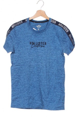 Męski T-shirt Hollister, Rozmiar XS, Kolor Niebieski, Cena 18,88 zł