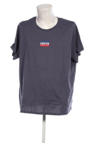 Мъжка тениска Levi's, Размер 3XL, Цвят Син, Цена 47,60 лв.