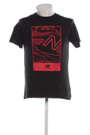 Herren T-Shirt New Balance, Größe M, Farbe Schwarz, Preis 20,12 €