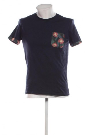 Herren T-Shirt Pier One, Größe M, Farbe Blau, Preis 7,00 €