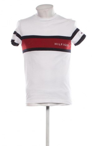 Męski T-shirt Tommy Hilfiger, Rozmiar XS, Kolor Biały, Cena 87,99 zł