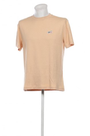 Męski T-shirt Tommy Jeans, Rozmiar M, Kolor Beżowy, Cena 130,99 zł